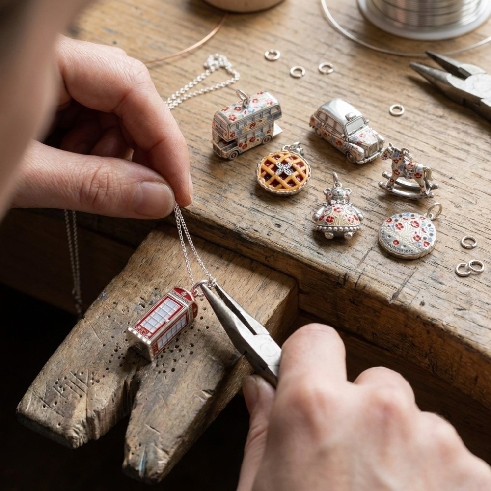 Leuke roestvrijstalen cartoon  - Jewelry Making London recensie en prijs