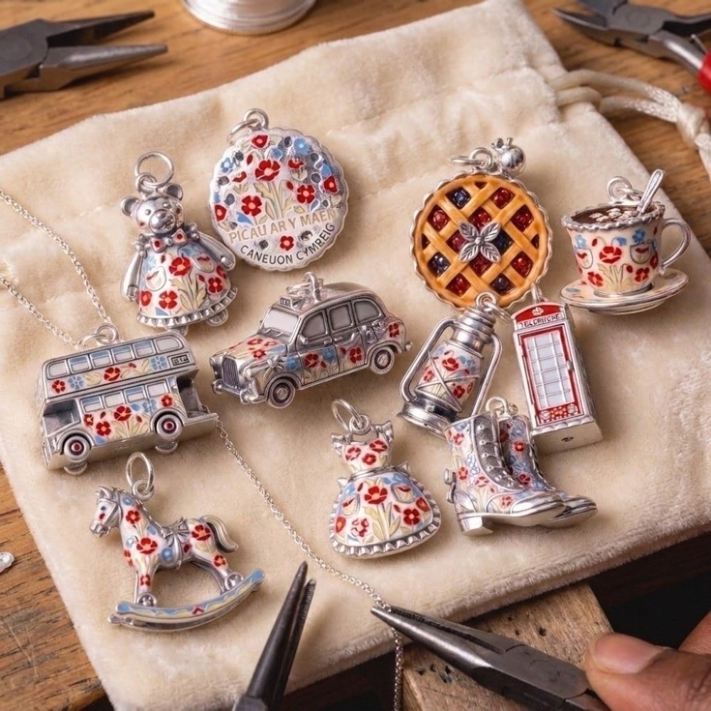 Leuke roestvrijstalen cartoonh - Jewelry Making London recensie en prijs