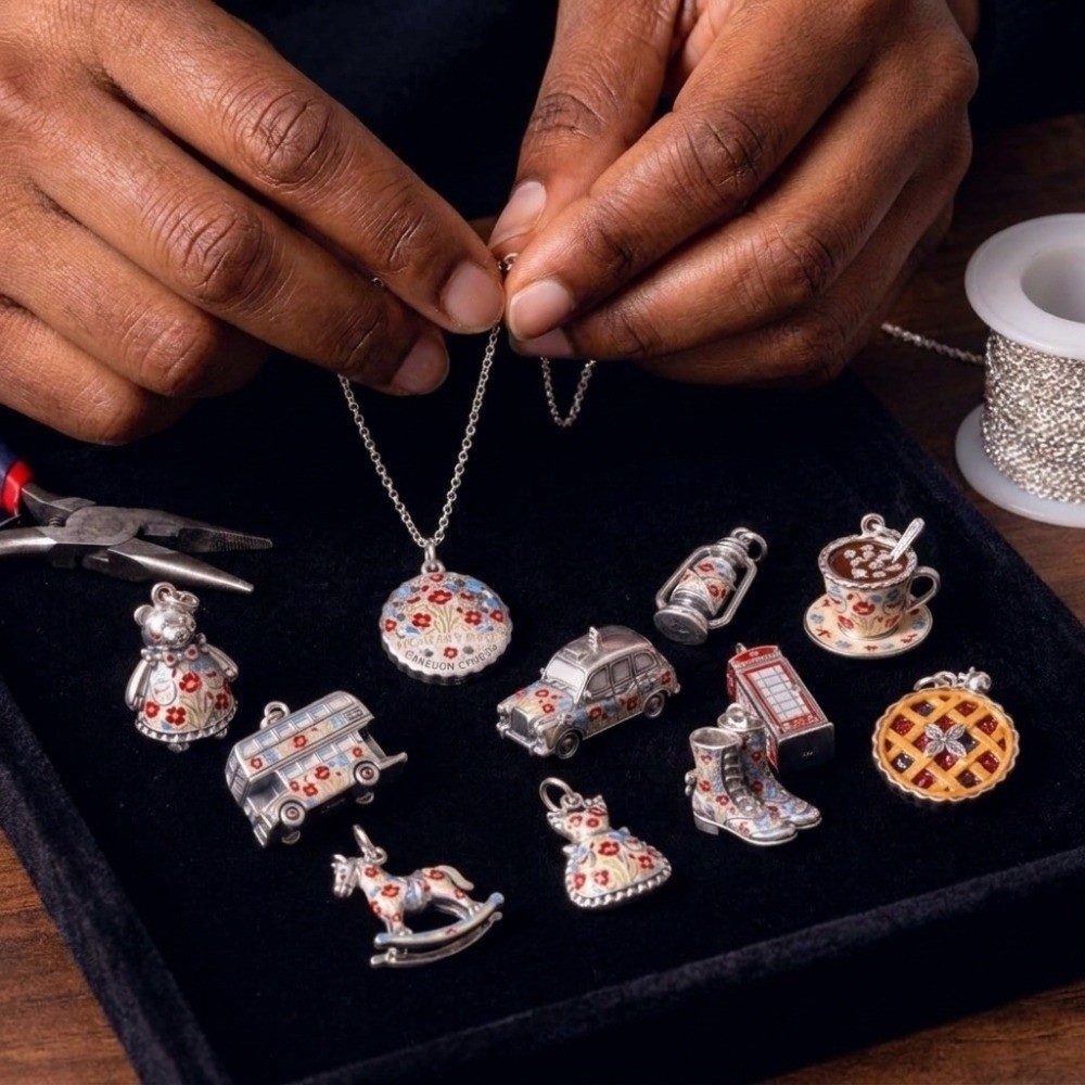 RVS cartoon hangers, miniatuur - Jewelry Making London recensie en prijs