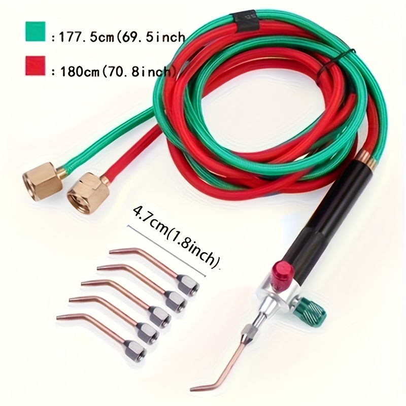 5-delige zuurstof-lasbranderki - Jewelry Making Torch recensie en prijs